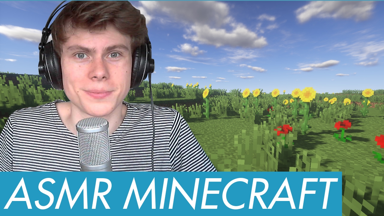 ASMR - Let's Play MINECRAFT again! - Gaming with Male Whispering