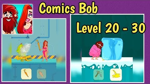 Comics Bob Level 20 - 30 Gameplay Walkthrough Part 2 (Android & ios)