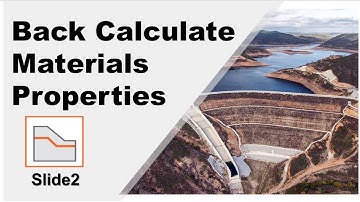 Back Calculate Materials Properties (Sensitivity Analysis) | SLIDE2