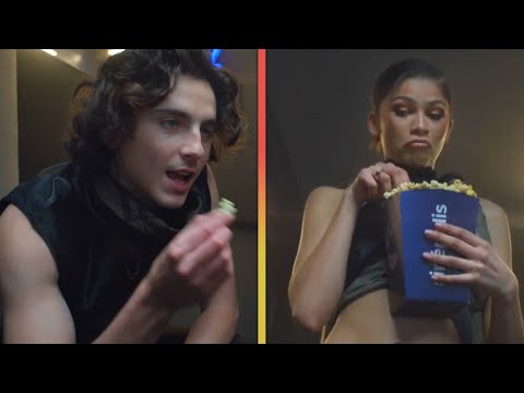 Zendaya and Timothée Chalamet's Sexy Popcorn Ad SHOCKS Fans