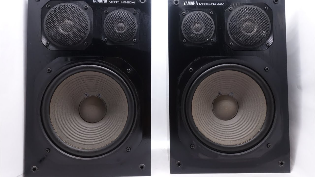 Parlantes Yamaha NS-20 M - YouTube