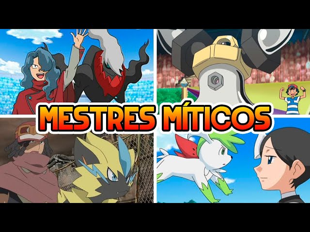 TODOS OS POKÉMONS MÍTICOS DA FRANQUIA EM 1 MINUTO POR @Lee #pokemon #