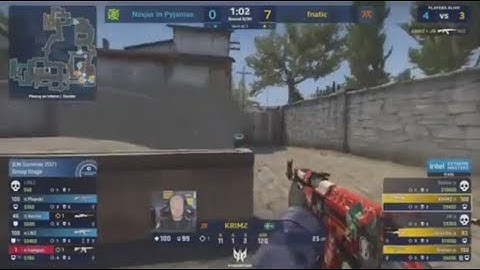 Ninjas in Pyjamas vs Fnatic Full Match Map 3 Decider on Inferno *INSANE COMEBACK* 2021