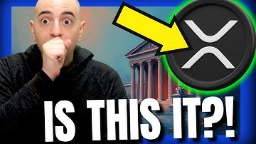 XRP: Is This Finally It?