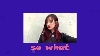 [ FREE ] Redvelvet type “ So what” (guide vocal) / dance/ K-pop Type Beat 2019