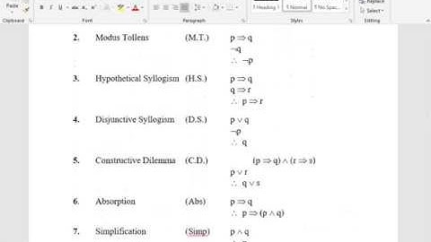 Deduction to logic - Lecture 26 (b)