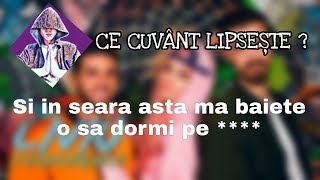 CE CUVÂNT LIPSEȘTE ?