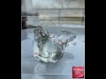 Vintage Lefton Art Glass Bird Hand Blown Glass Gift For Her Lover Antiques and Vintage