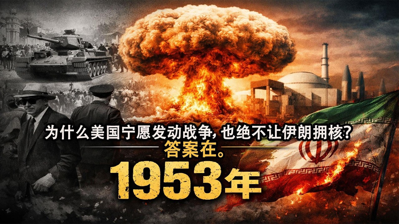 为什么美国宁愿发动战争，也绝不让伊朗拥核？答案在1953年#伊朗核问题#美伊关系