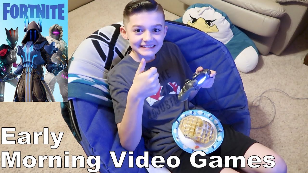 Waking Up at Sunrise to Play Fortnite?