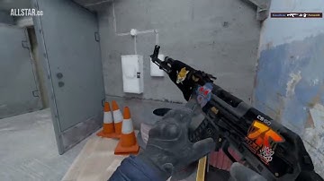 Insane Ak47 ace on Overpass CS2 #cs2 #ace#overpass #highlights #faceit 
