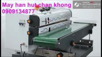 máy hàn miệng túi bánh kẹo có thổi khí nito và in date LF1080,máy hút chân không liên tục có in date
