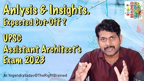 Analysis of UPSC Assistant Architect Exam 2023. A  review of Architecture exam.