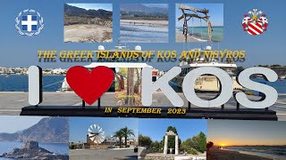 The Greek islands of Kos and volcanic Nisyros in September 2023 [1080p HD]