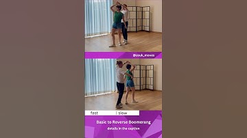 Reverse Boomerang from Basic (@zouk_moves - Brazilian Zouk Moves Glossary)