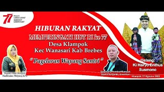 Live Stream Hiburan Rakyat Desa Klampok Kec. Wanasari Kab. Brebes