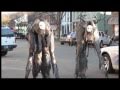 4 legged stilt costumes  handmade