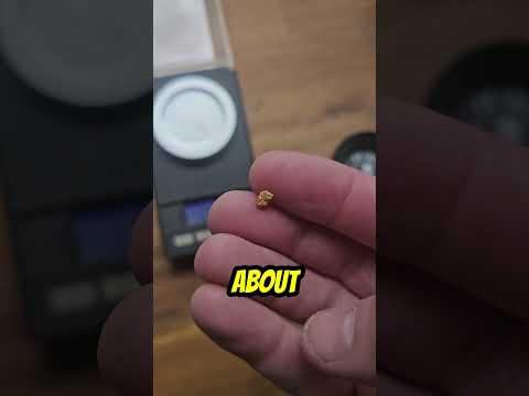A series of small nuggets 😋 #nugget #goldnugget #valuable #gold