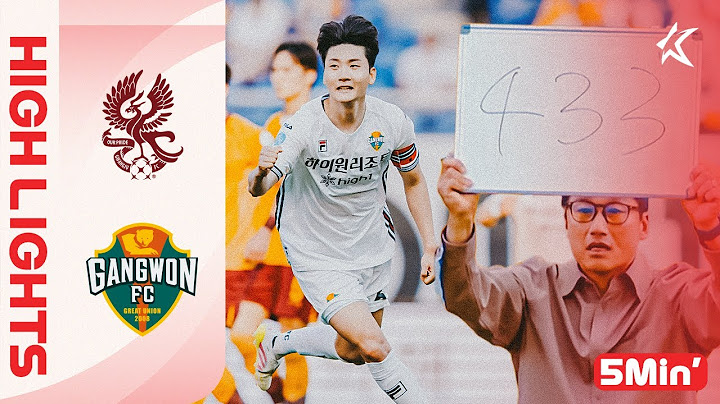 [FULL ENG] K LEAGUE 1 R15 Gwangju vs Gangwon 5Min H/L
