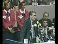 intervento di Mino Martinazzoli all'ultimo Congresso nazionale DC del febbraio 1989