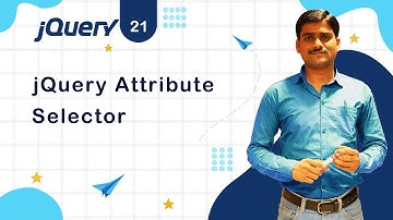jQuery Attribute Selector - jQuery Tutorial 21 🚀