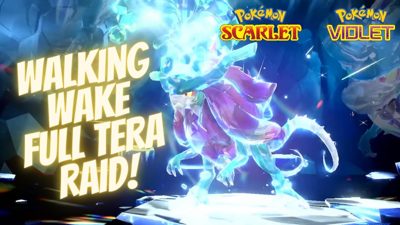 Pokémon Scarlet/Violet Guide - Walking Wake 5-Star Raid (Full Battle)