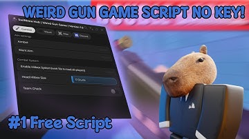 #1 Swiftbara Version 1.5 | Weird Gun Game | GUN MOD, AIMBOT, SLIENT AIM, HITBOX HEAD, ESP,. | NO KEY