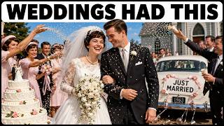 20 Things Every 1960s Wedding Had That You Almost Never See Today