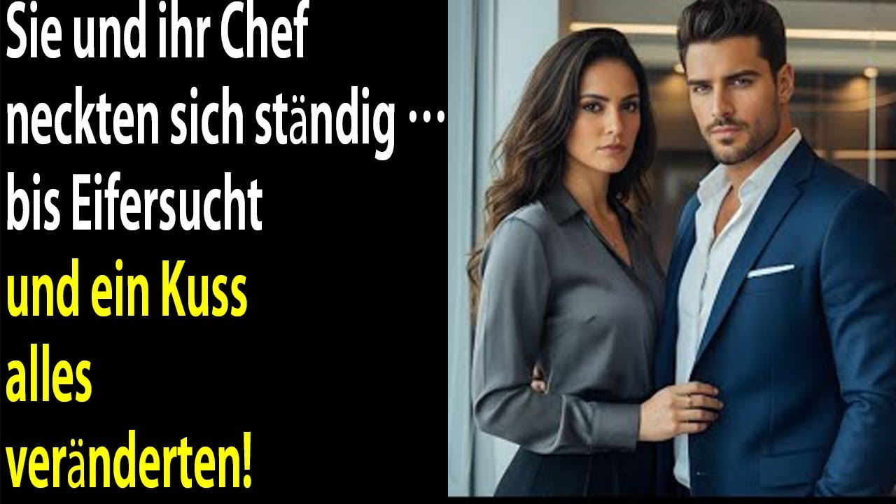 Sie und ihr Chef neckten sich ständig … bis Eifersucht und ein Kuss alles veränderten!