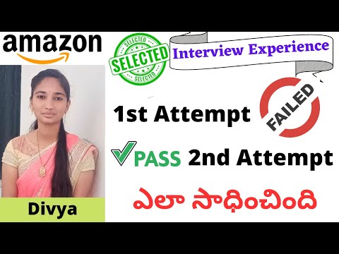 amazon interview experience | amazon interview questions | amazon interview tips | SravanthiKrishna