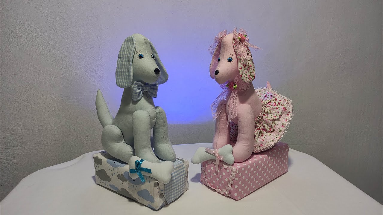 Como fazer cachorrinho peso de porta na caixa de leite - passo a passo