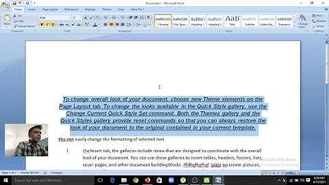 STD 4 / COMPUTER / 5. Formatting a Word Document / AMIT PARMAR