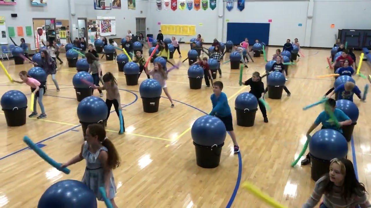 Drums Alive to “uptown funk” YouTube