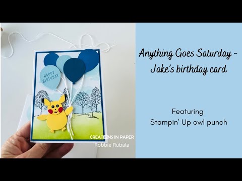 how to make a pokemon birthday card Jake's Pokemon birthday card