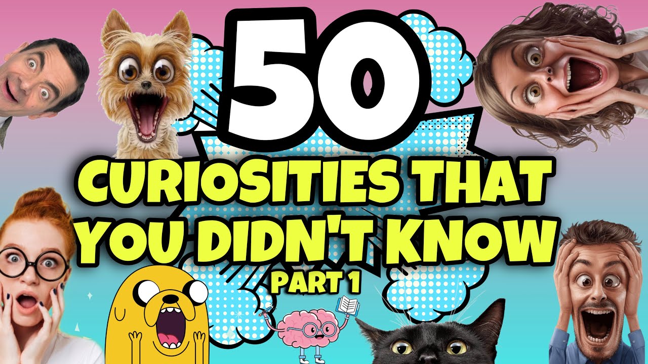 50 THINGS YOU DIDN'T KNOW 5 MINUTES AGO 🧠⏰ # 1 - YouTube