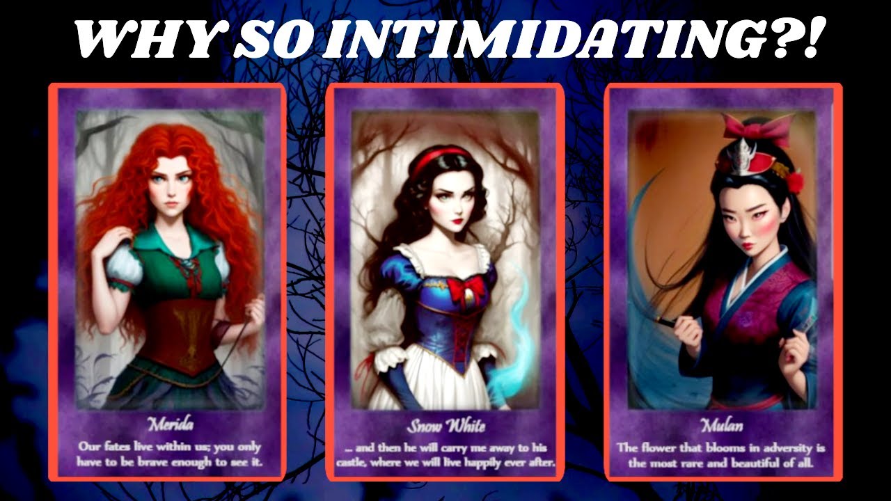🕷💄WHY ARE YOU SO INTIMIDATING TO PEOPLE AROUND YOU❓❗😱💣☠ | PICK A CARD 🔮