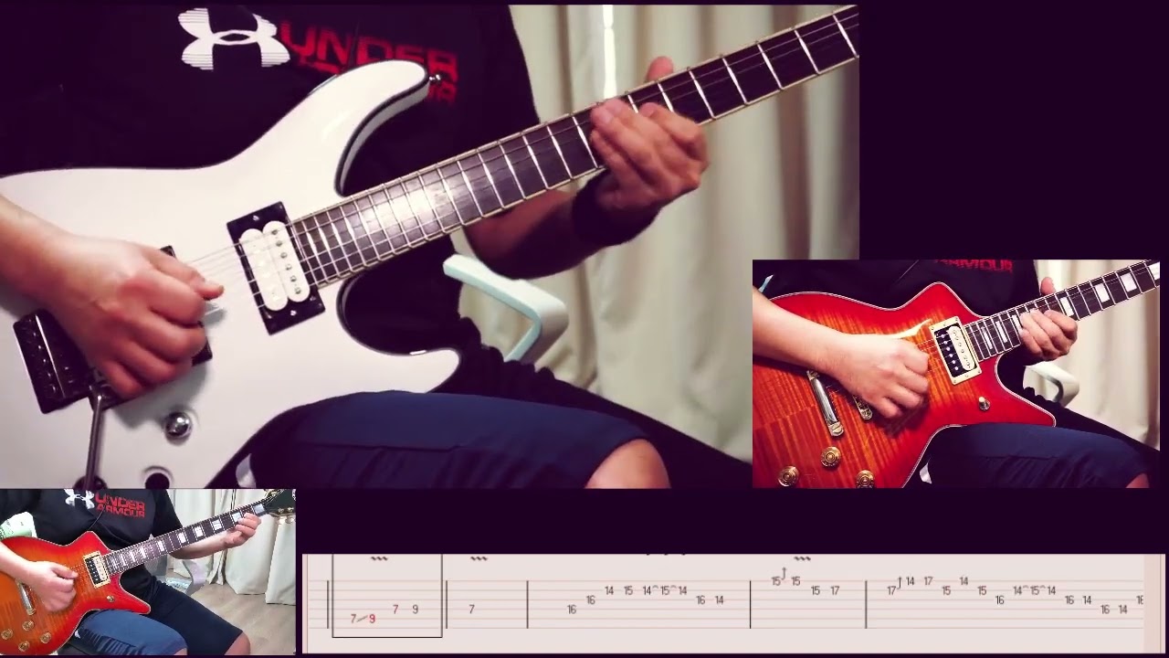 Vinnie Moore - Last chance - guitar cover with Tab