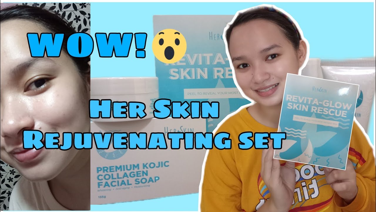 HER SKIN RevitaGlow Skin Rescue First Impression Review & Unboxing