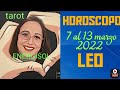 LEO ❤️ del 7 al 13 de marzo de 2022 ❤️ Trabajo, amor, salud y mucho más !!❤️ Tarot ENERGISOL ❤️