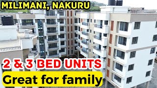 Inside the Modern 2 and 3 Bedroom Apartments in Milimani, Nakuru, Great for Family and Amazing Views