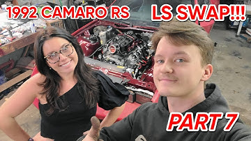 1992 Third Gen Camaro LS Swap - First Start!!!