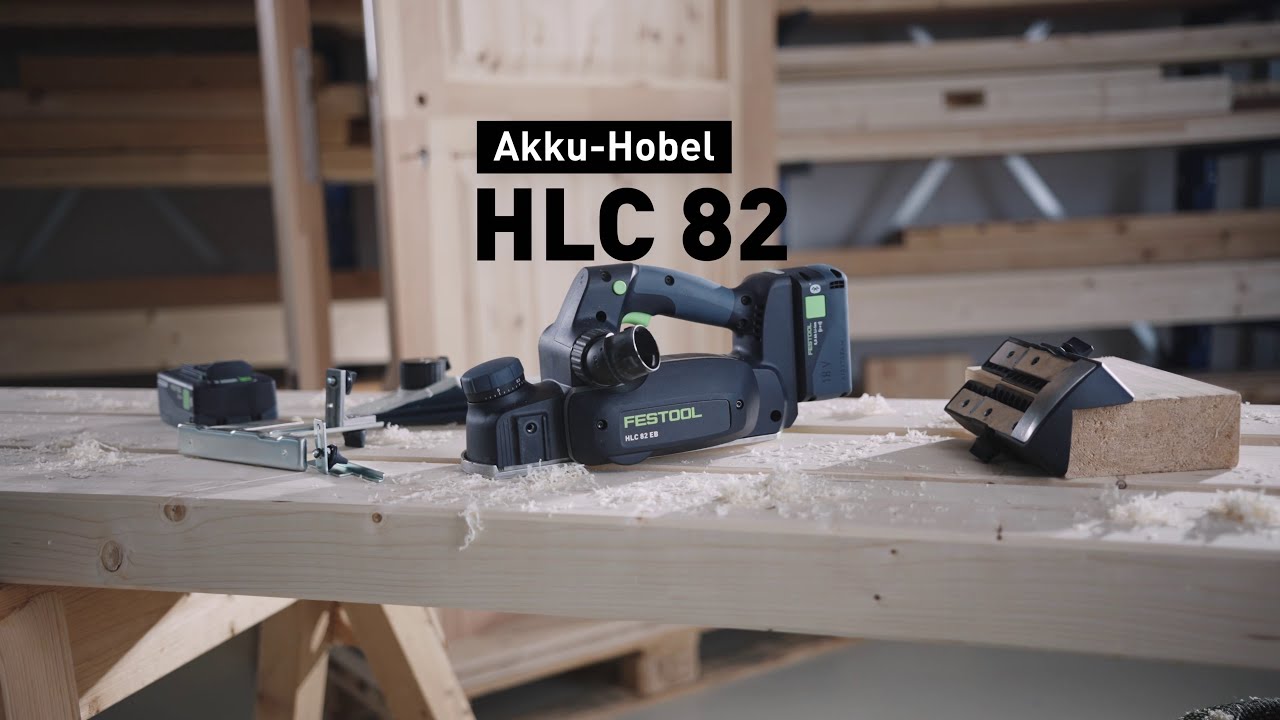 Akku-Hobel HLC 82 (verfügbar ab Oktober)