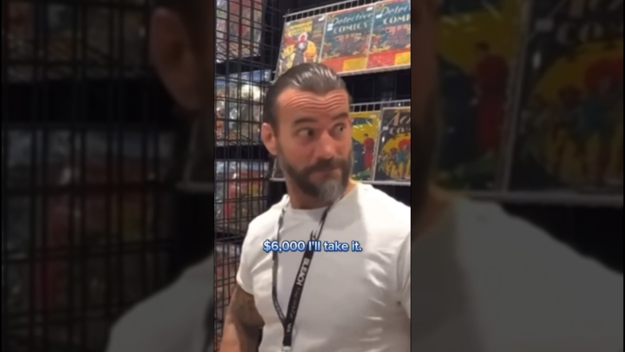 CM Punk buys Danhausen expensive Marvel Comic Books (Funny Short) 