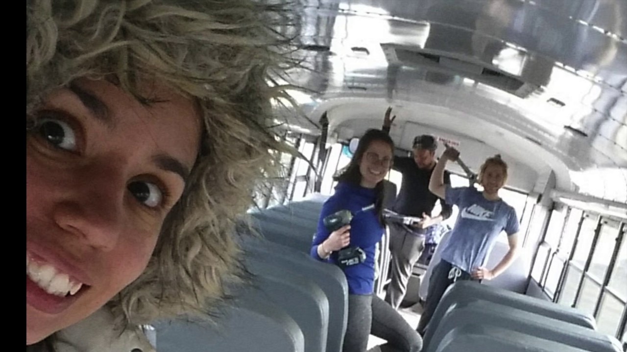 School Bus Conversion - Skool and the Gang - VLOG #2 - Removing seats ...