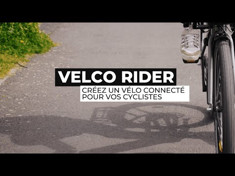 Velco Rider (application mobile) - le vélo connecté pour vos cyclistes