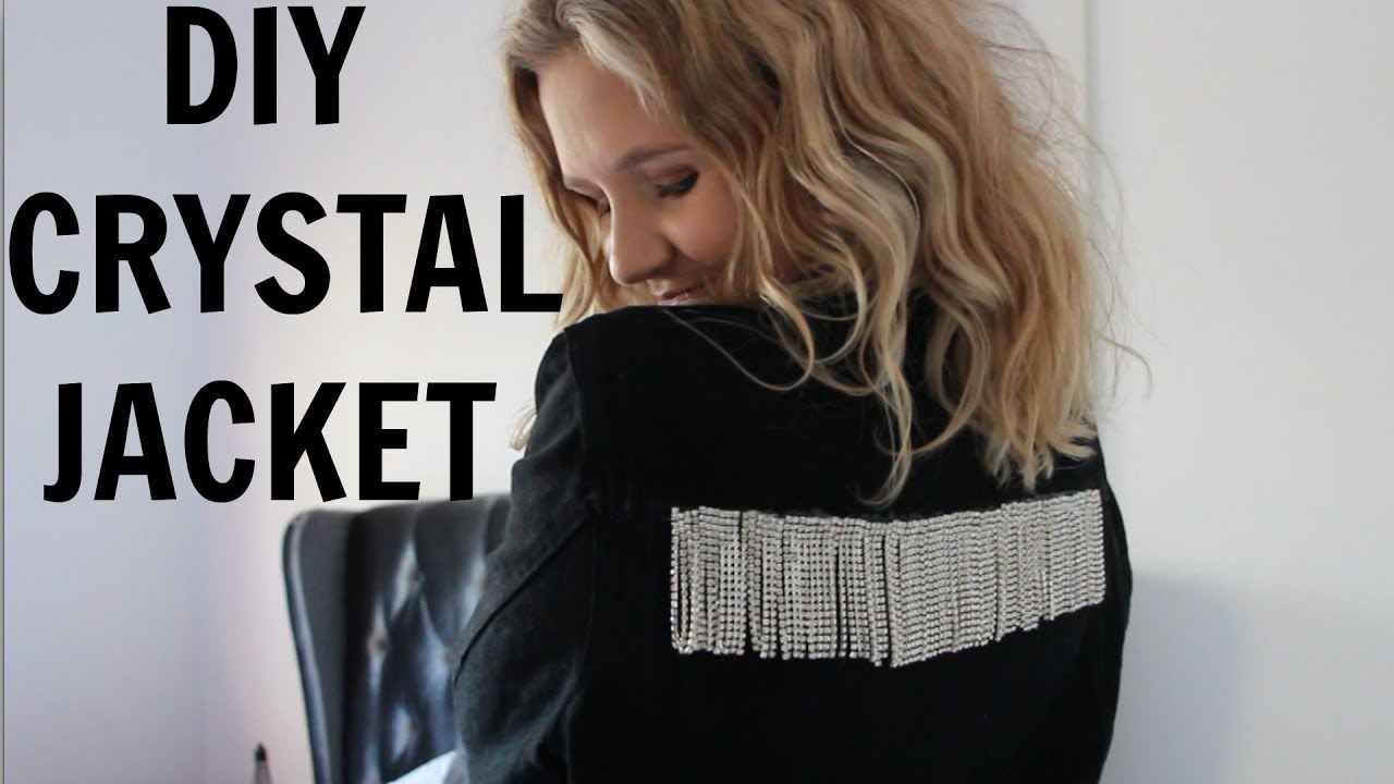 DIY CRYSTAL JACKET - KYLIE JENNER - YouTube