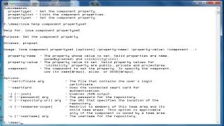 Getting/setting properties of SCM artifacts using Rational Team Concert SCM CLI