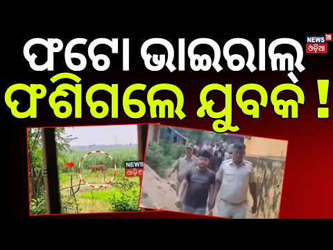 ଫଟୋ ଭାଇରାଲ୍ ଫଶିଲେ ଯୁବକ । Fake Tiger Photo Created With AI | Youth Arrest। Viral Photo । Odia News