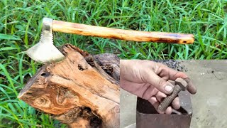 mini axe making video India | how to make axe handle | making an axe hand 11 08 2026