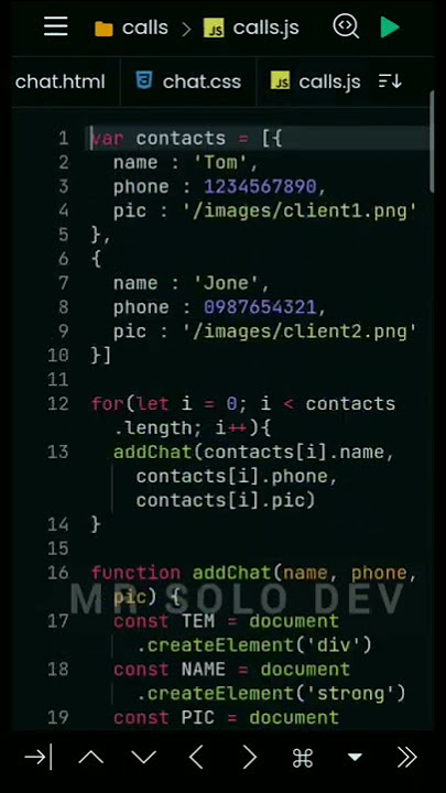 I Created A Simple WhatsApp Clone Using HTML, CSS And JavaScript.